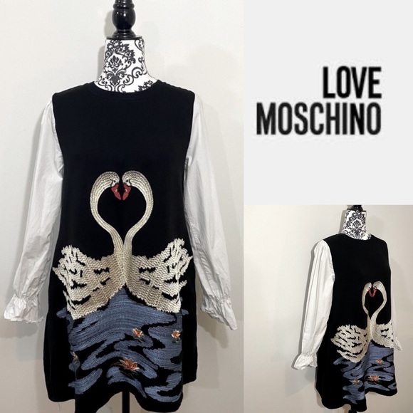 Moschino Dresses & Skirts - Love Moschino Swan Dress